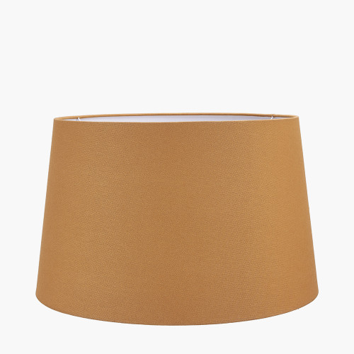 Pacific Lifestyle Winston 45cm Mustard Handloom Tapered Lampshade