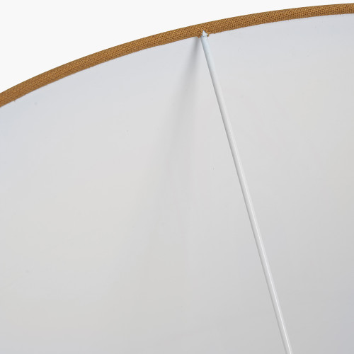 Pacific Lifestyle Winston 45cm Mustard Handloom Tapered Lampshade