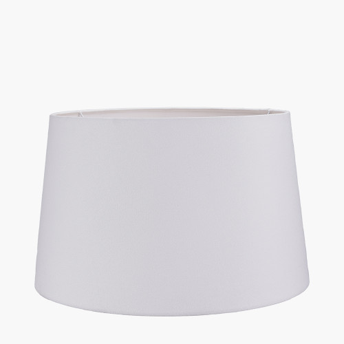 Pacific Lifestyle Winston 45cm White Handloom Tapered Lampshade