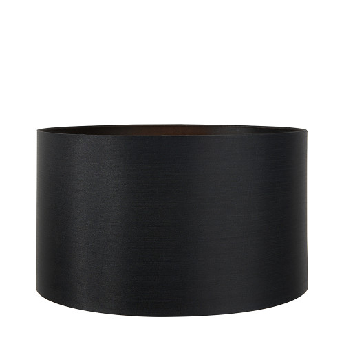 Pacific Lifestyle Zara 40cm Black Silk Cylinder Lampshade