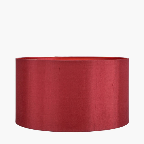 pacific lifestyle Zara 45cm Mulberry Silk Lined Cylinder Lampshade