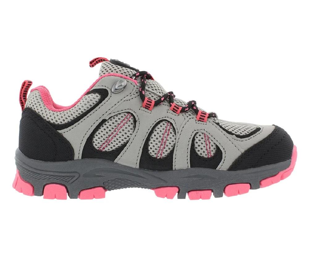 Pacific Mountain Kid's Crestone Low (Light Gray/Peach)