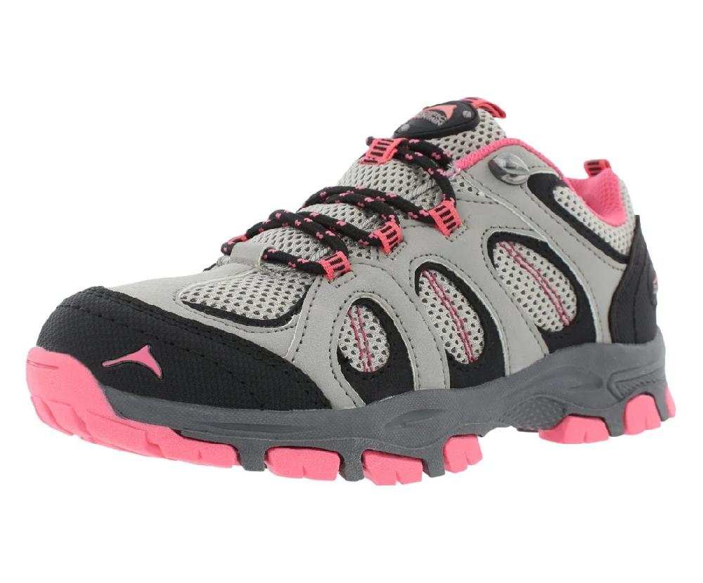 pacific mountain Kid's Crestone Low (Light Gray/Peach)