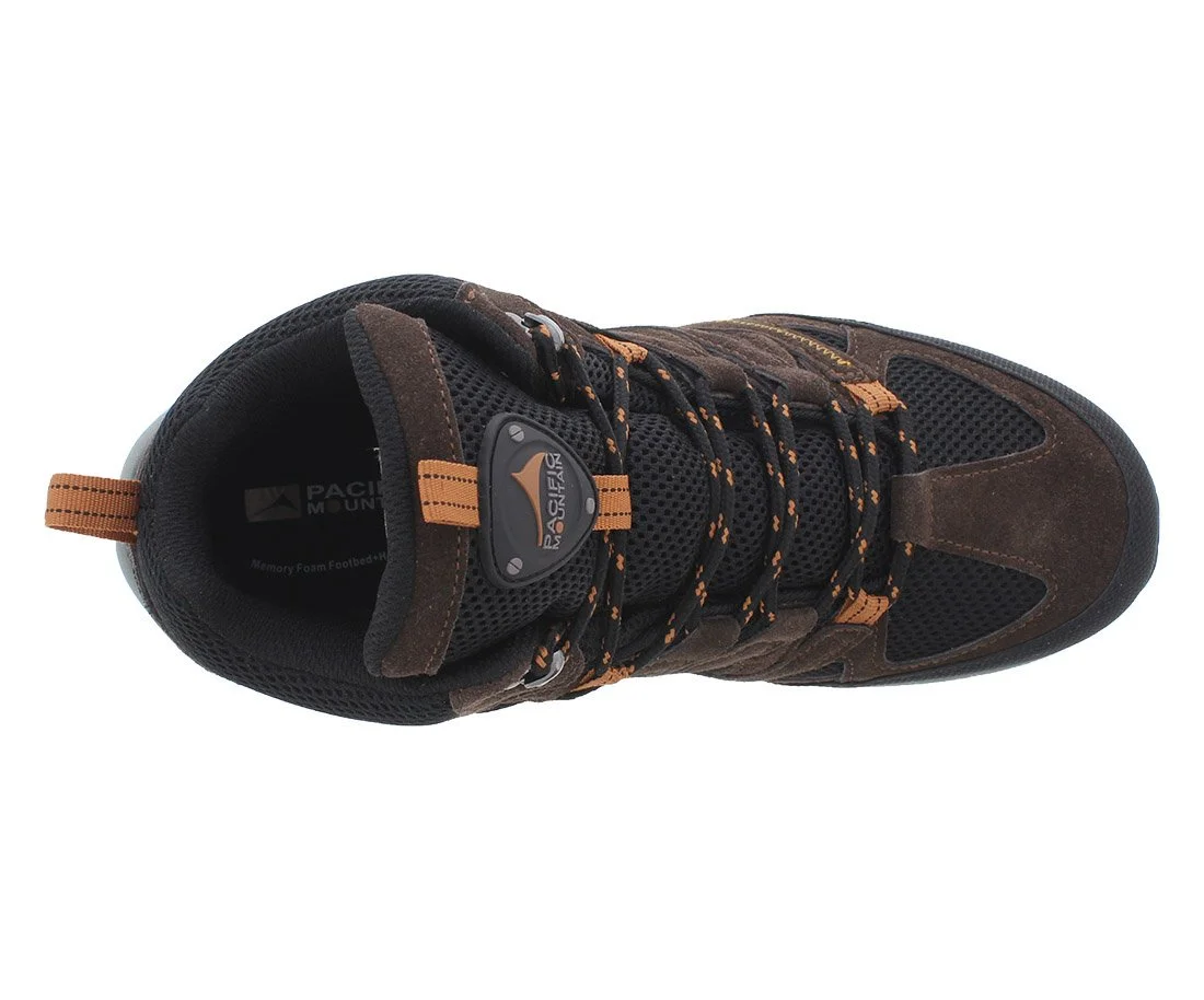 Pacific Mountain Men's Colorado Mid (Chocolate/Pt Orange)