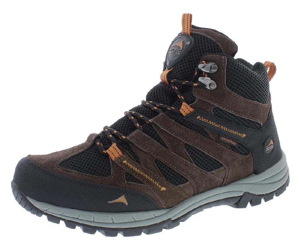 pacific mountain Men's Colorado Mid (Chocolate/Pt Orange)
