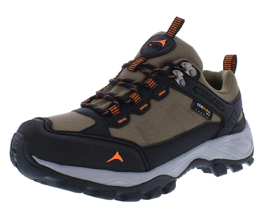 pacific mountain Men's Gunnison Low (Khaki/Orange/Black)