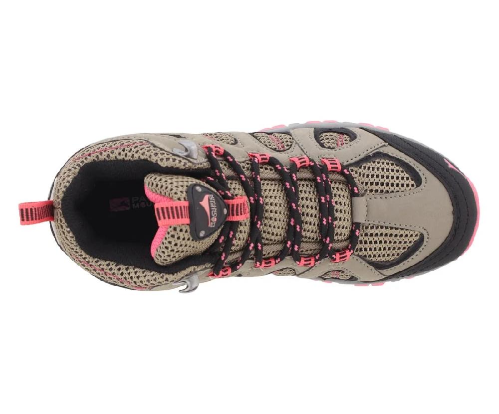 Pacific Mountain Kid's Cedar Mid (Brown/Pink)