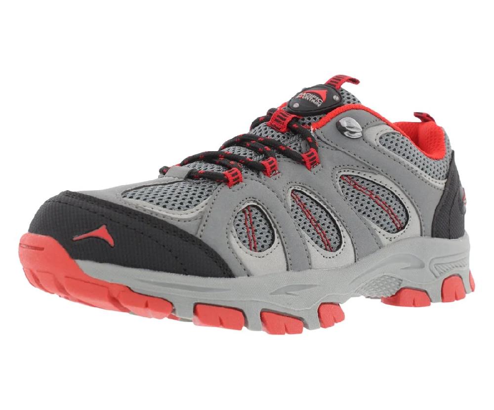 pacific mountain Kid's Crestone Low (Charcoal/Red)
