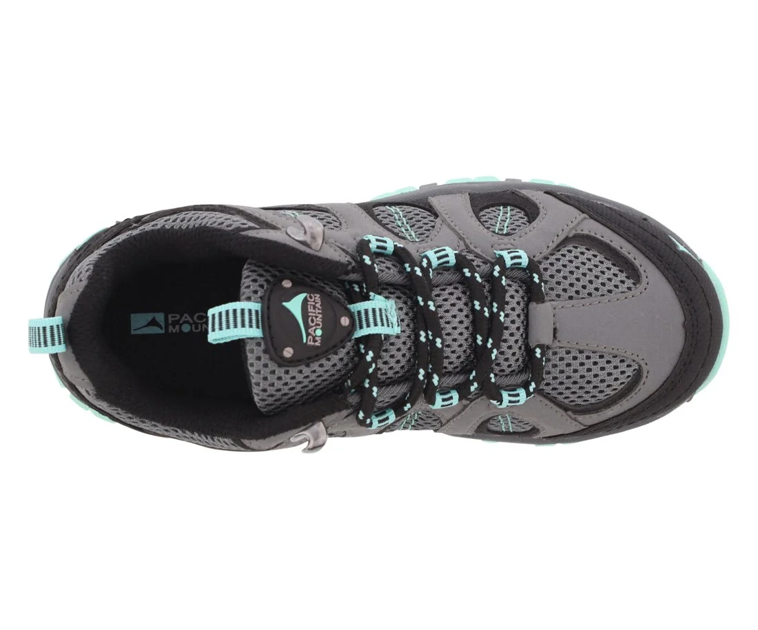 Pacific Mountain Kid's Crestone Low (Gray/Green)