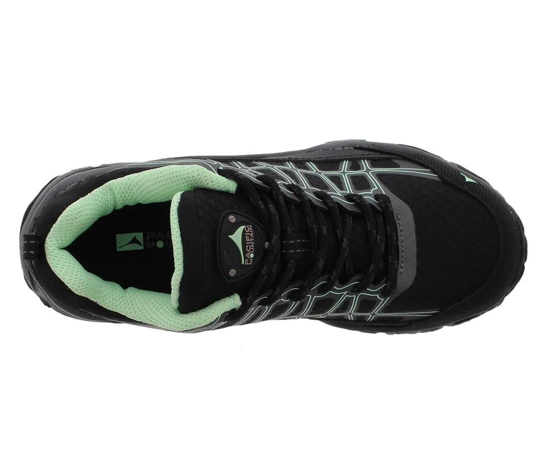 Pacific Mountain Kid's Dasher Jr (Black/Mint)