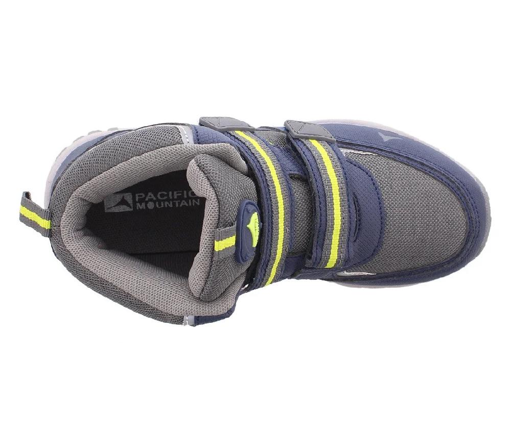 Pacific Mountain Kid's Oslo (Navy/Grey/Lime)