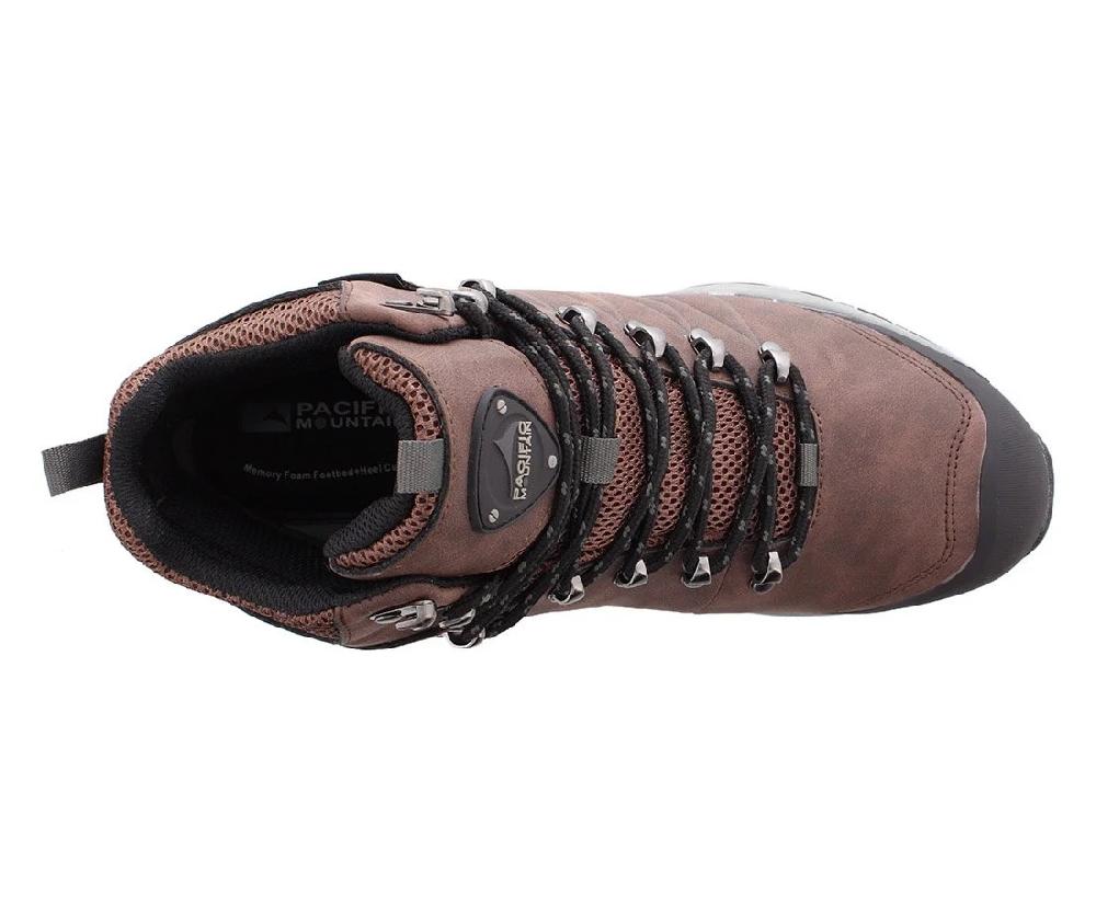Pacific Mountain Men's Arrow Mid (Brown/Rock)