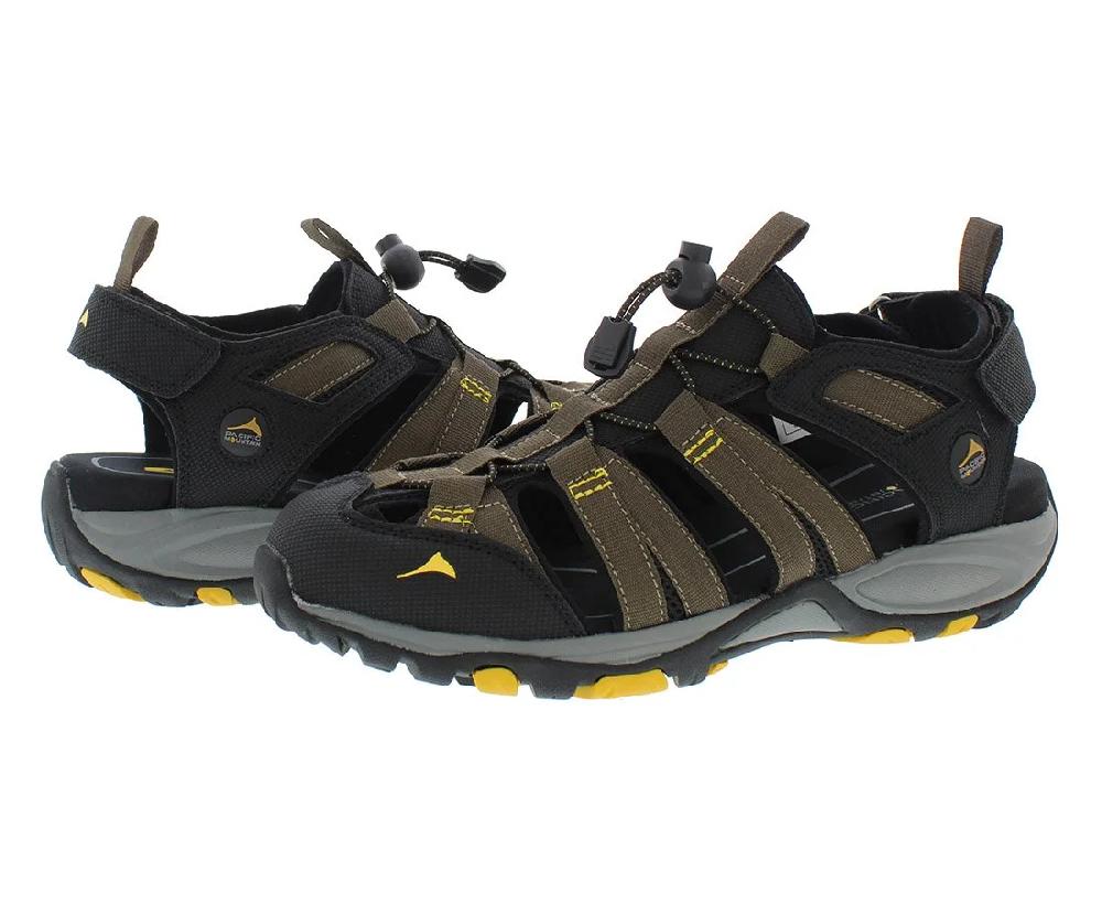 pacific mountain Men's Ascot (Chocolate/Orange)