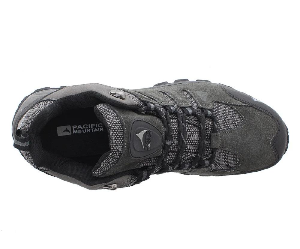 Pacific Mountain Men's Boulder Low (Charcoal/Black)
