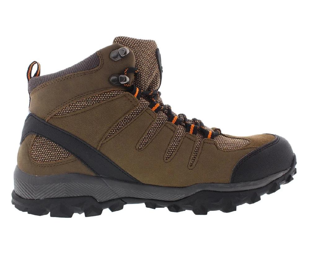 Pacific Mountain Men's Boulder Mid (Brown/Orange)