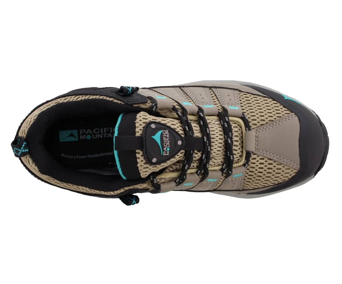 Pacific Mountain Women's Coosa Low (Taupe/Green)