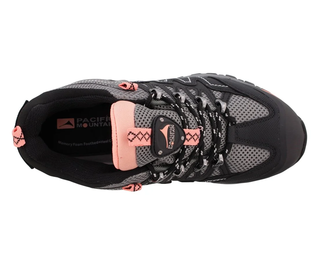 Pacific Mountain Women's Dutton Low (Charcoal/Coral)