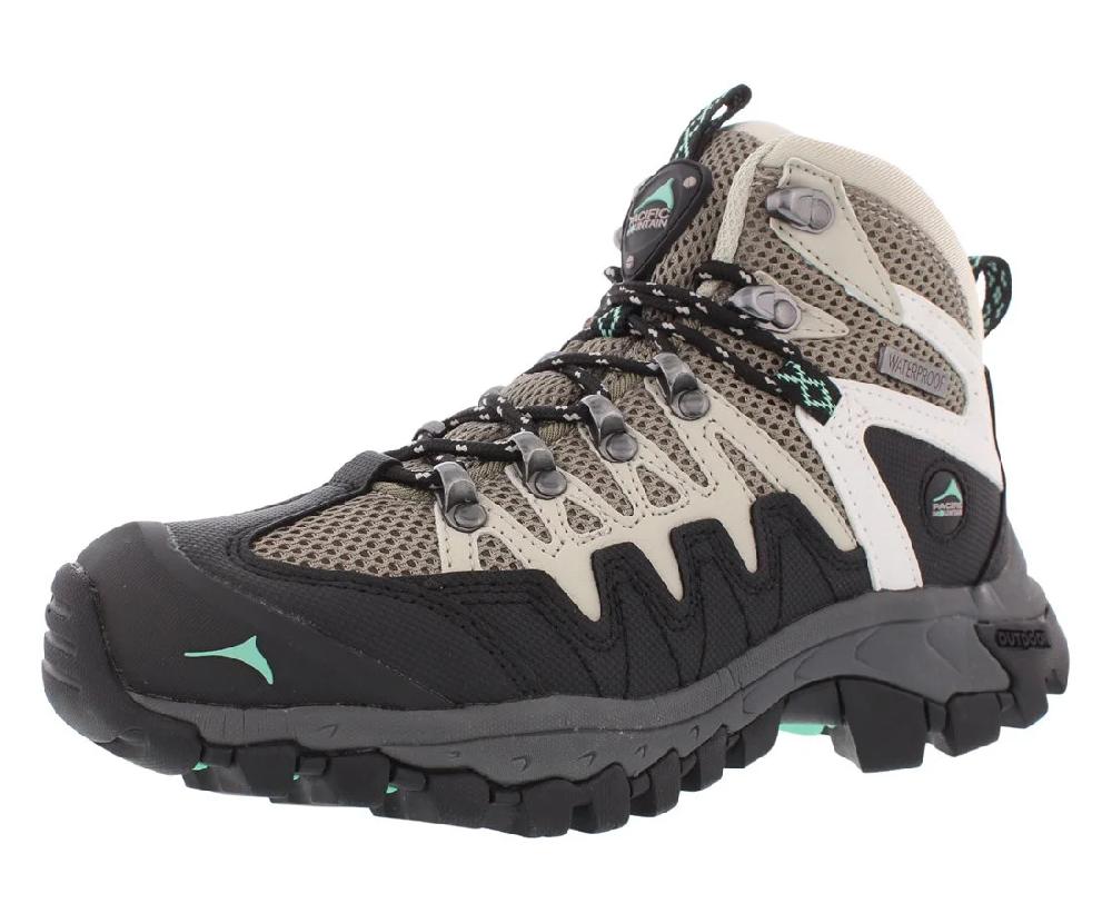 pacific mountain Women's Emmons Mid (Khaki/Mint)