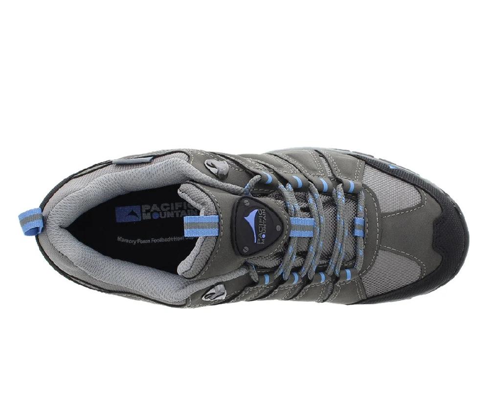 Pacific Mountain Women's Butte Low (Gunmetal/Della Robbia Blue)