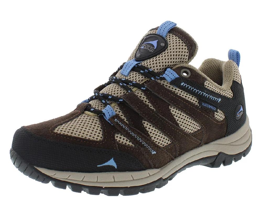 pacific mountain Women's Colorado Low (Chocolate-Navia Blue)