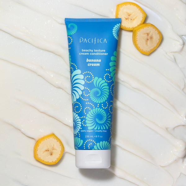 Pacifica Banana Cream Beachy Texture Cream Conditioner