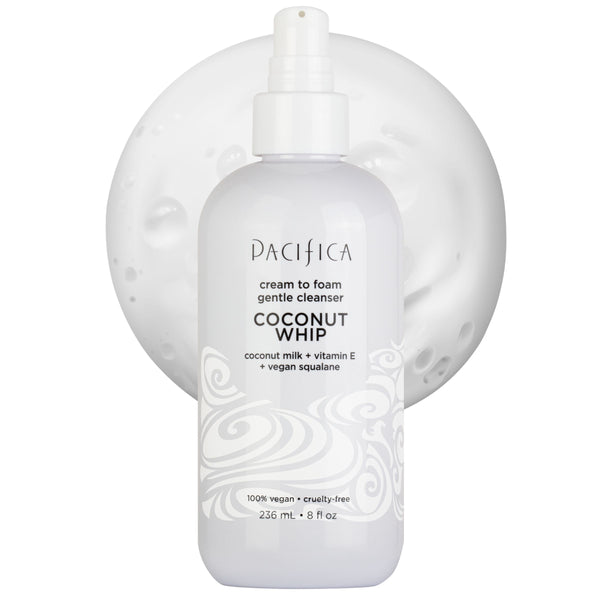 Pacifica Coconut Whip Cream To Foam Gentle Cleanser