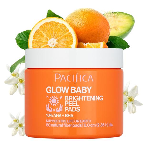 Pacifica Glow Baby Brightening Peel Pads 10% AHA + BHA
