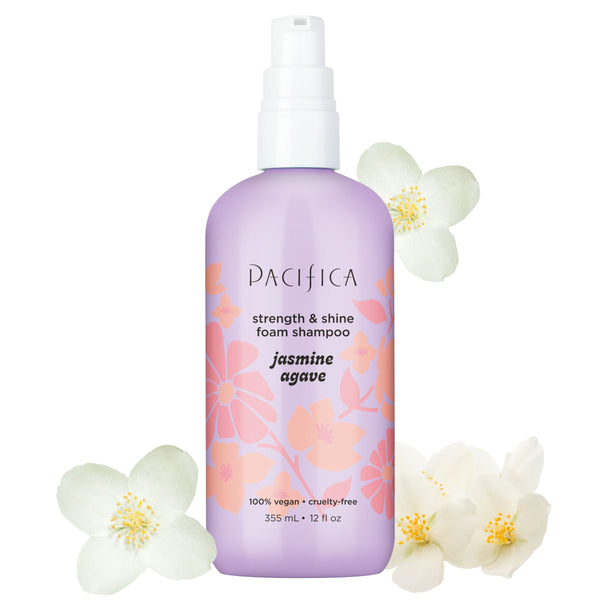 Pacifica Jasmine Agave Strength + Shine Foaming Shampoo