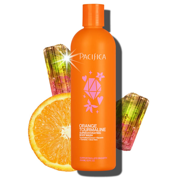 Pacifica Orange Tourmaline Super Hydrating Body Wash