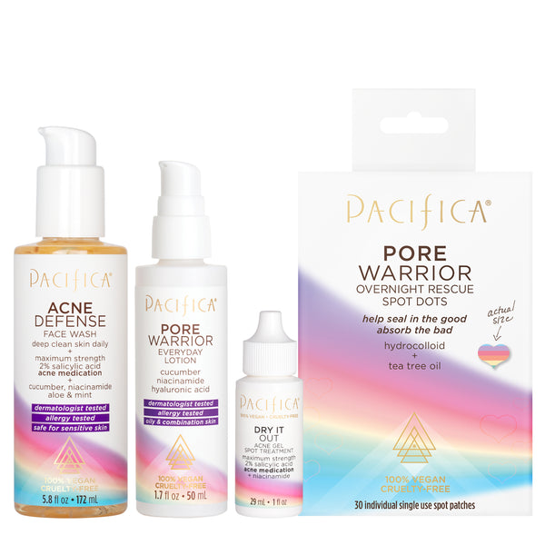 pacifica Acne Defense Skincare Bundle