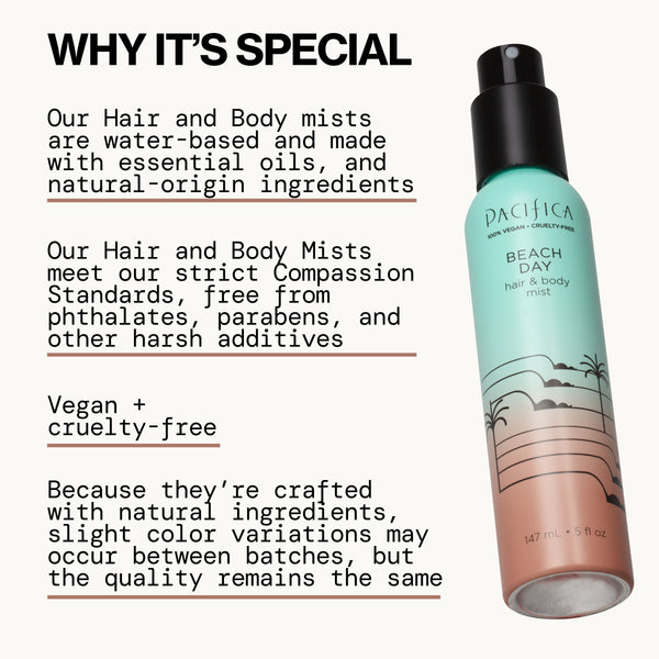 Pacifica Beach Day Hair & Body Mist