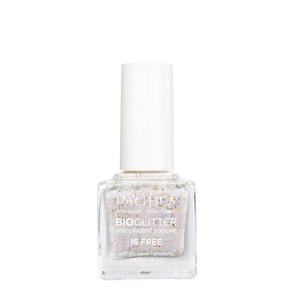 pacifica Bio Glitter Translucent Nail Toppers