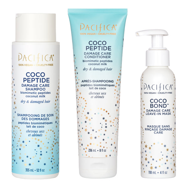 pacifica Coco Peptide Haircare Bundle