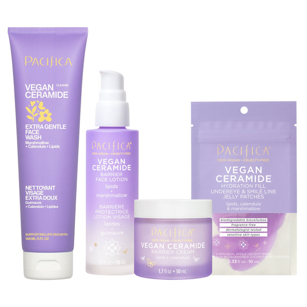 pacifica Complete Vegan Ceramide Skincare Bundle