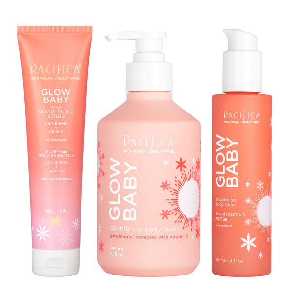 pacifica Glow Baby Body Trio