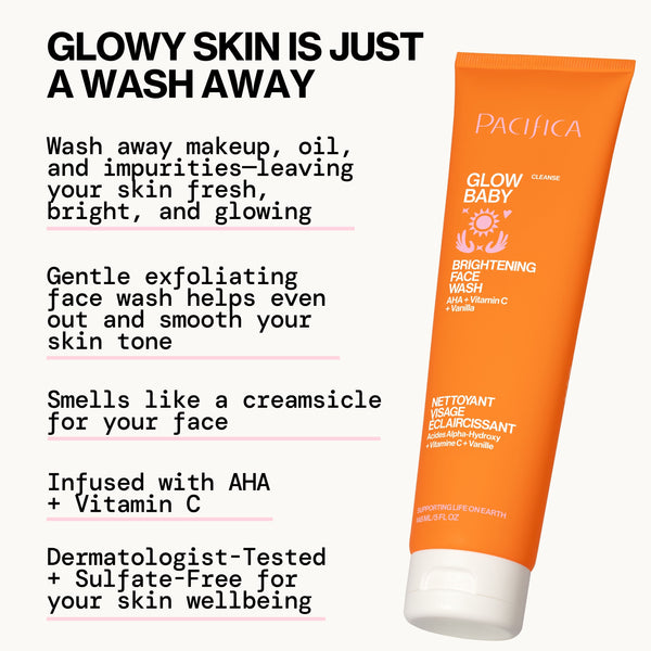 Pacifica Glow Baby Brightening Face Wash