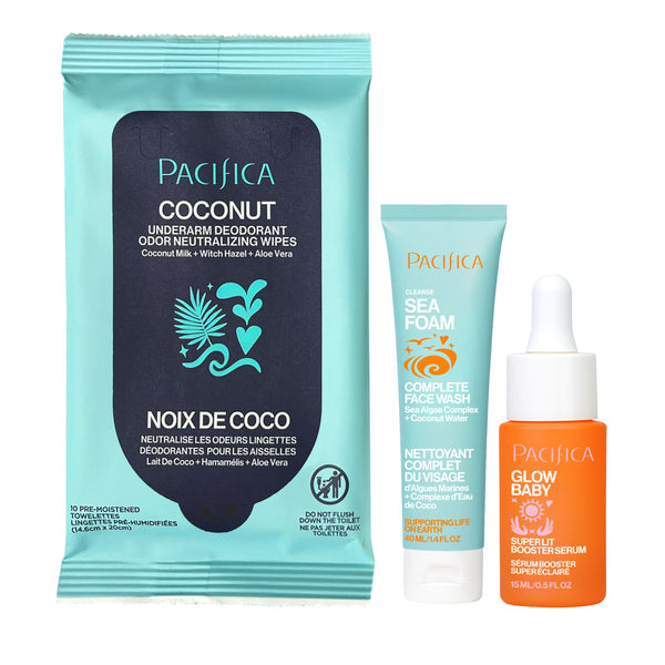 pacifica Glow + Go Minis Bundle
