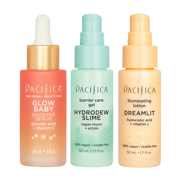 pacifica Golden Hour Glow Trio