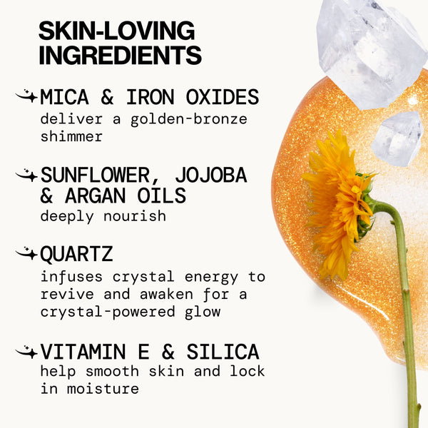 Pacifica High Vibration Crystal Bronze Body Oil