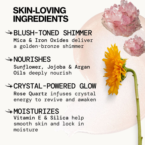 Pacifica High Vibration Rose Quartz Body Oil