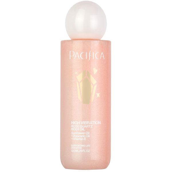 pacifica High Vibration Rose Quartz Body Oil