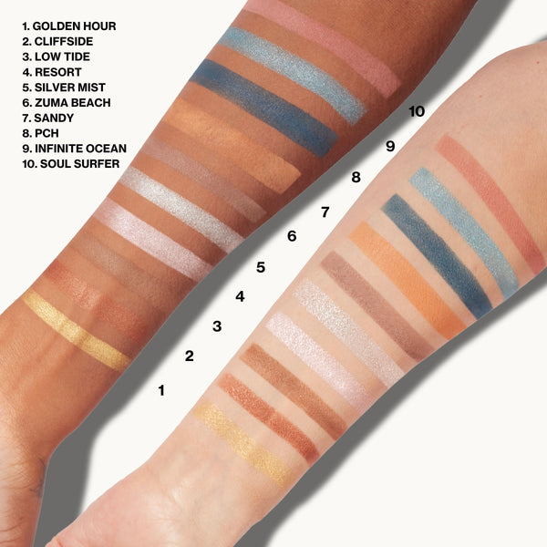 Pacifica Malibu Eye Shadows Palette