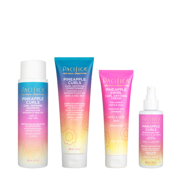 pacifica Pineapple Curls Haircare Bundle