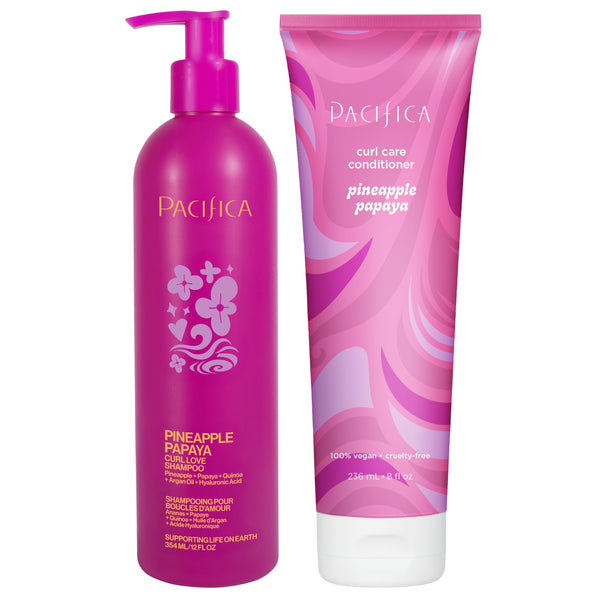 pacifica Pineapple Papaya Curl Care Bundle