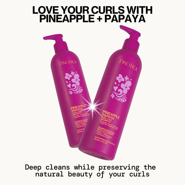 Pacifica Pineapple Papaya Curl Love Shampoo
