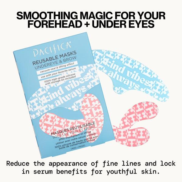 Pacifica Reusable Masks Eye & Brow Set