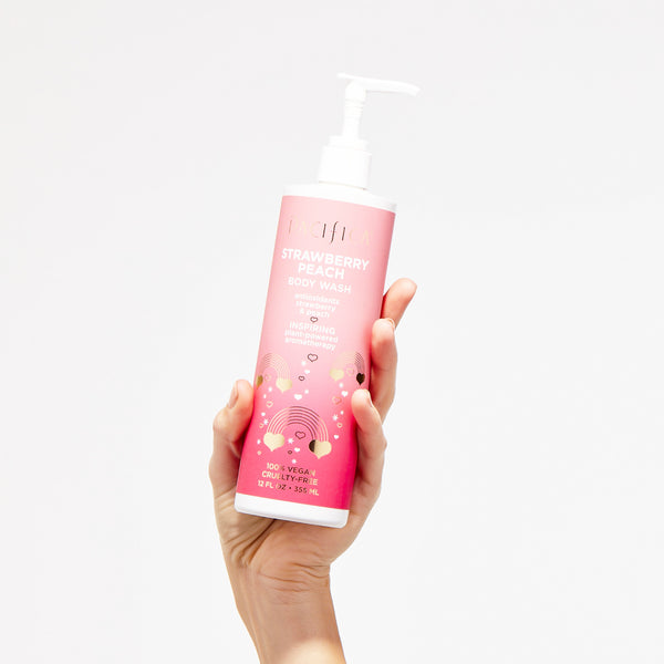 Pacifica Strawberry Peach Body Wash
