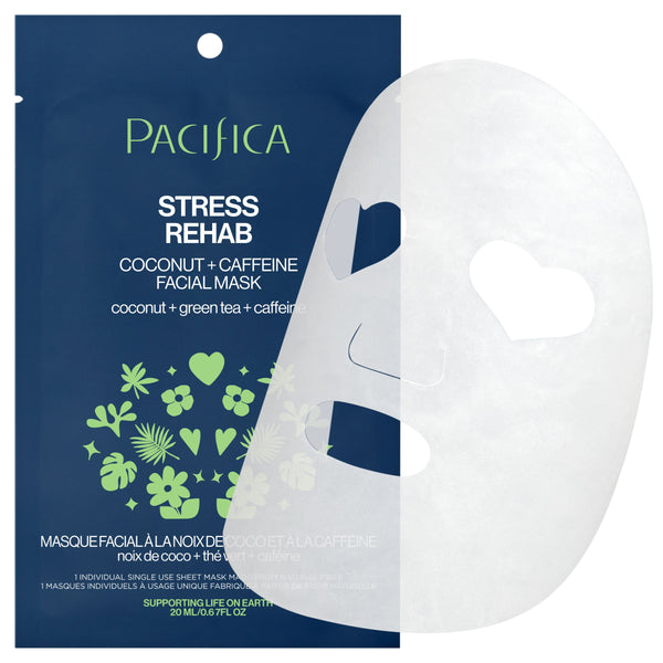 Pacifica Stress Rehab Coconut & Caffeine Facial Mask
