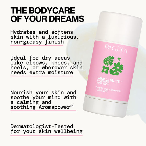 Pacifica Vanilla Butter Hydrating Body Stick