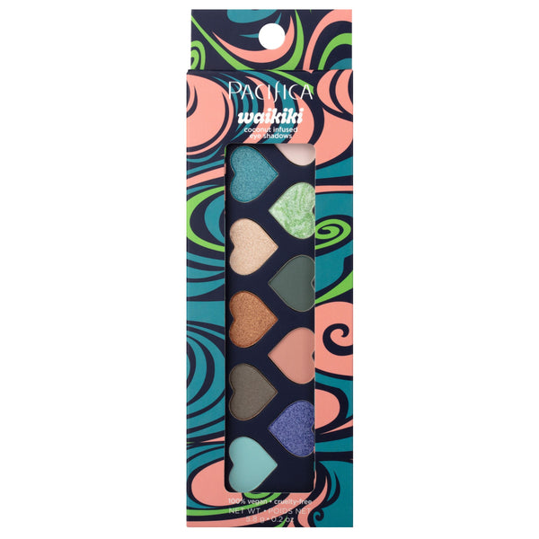 pacifica Waikiki Eye Shadows Palette